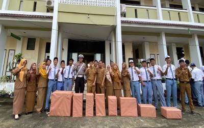 Pengumuman Hasil Lomba Gerak Jalan SMAN 1 Mempawah Hilir